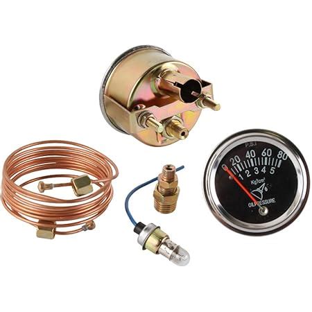 Amazon Complete Tractor Pound Oil Pressure Gauge