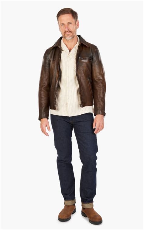 Shangri La Heritage Varenne Leather Jacket Deserto Cultizm