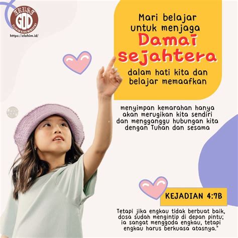 Jangan Kehilangan Damai Sejahtera” Elohim Ministry