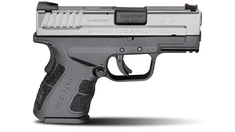 Springfield Armory Xdg9845s Xd Mod 2 Sub Compact Double 45 Acp 3 3 10 1 Black Polymer Grip