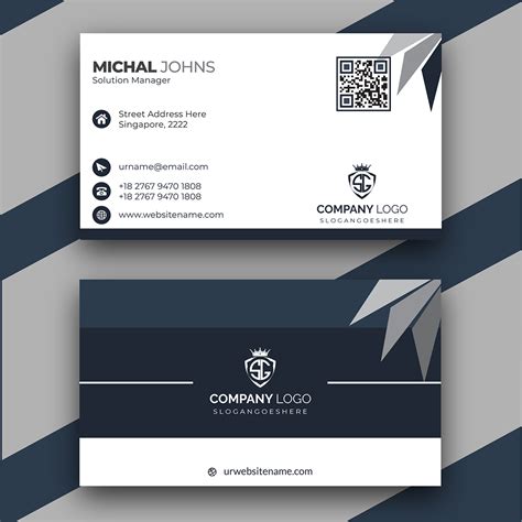 Creative Modern And Corporate Business Card Template Design Masterbundles