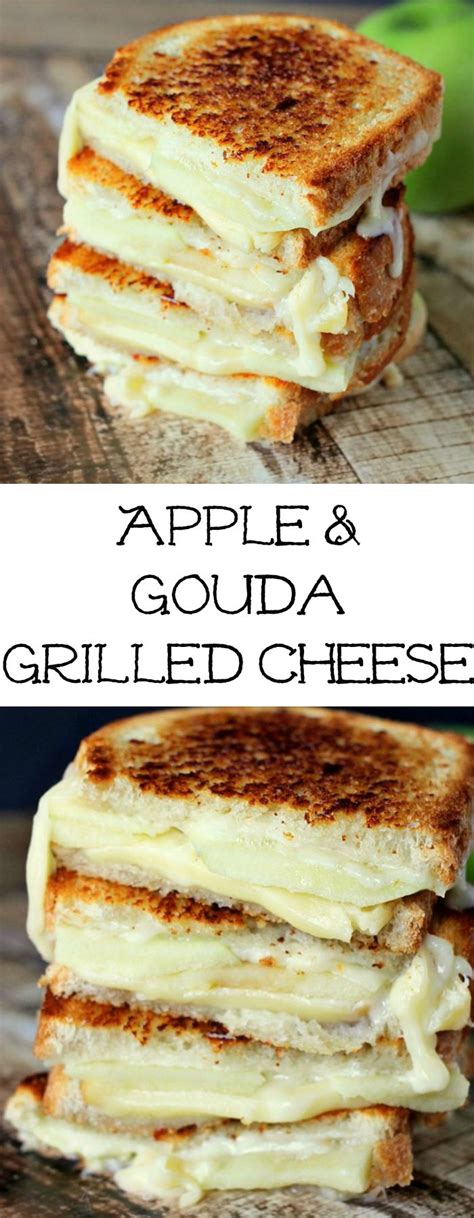 Apple And Gouda Grilled Cheese Gourmet Grilled Cheese Recipes