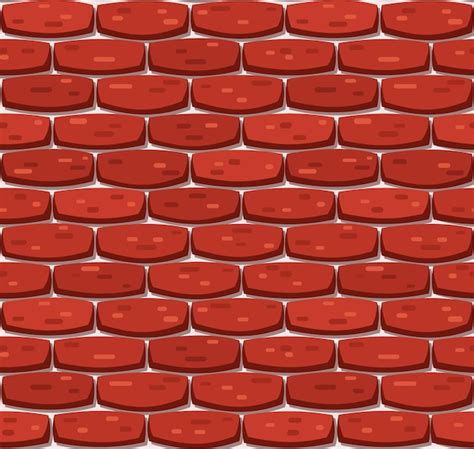 Premium Vector Brick Wall Seamless Background