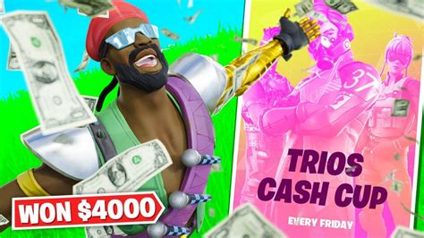 227 Points And 4000 In Trios Fortnite Cash Cup Youtube