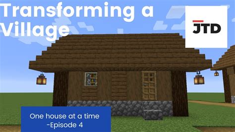 Transforming A Minecraft Village 4 Butcher Tutorial Youtube