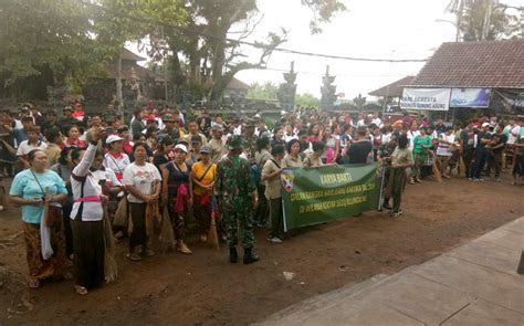 Gerakan Semesta Berencana Bali Resik Sampah Plastik Di Klungkung