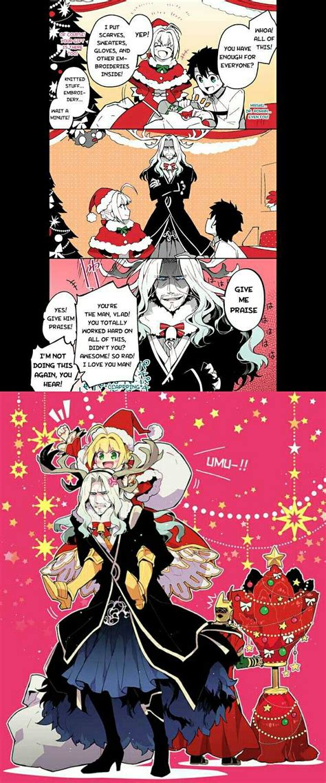 Santa Nero And Reindeer Vlad Cute Comics A Comics Funny Comics Fate