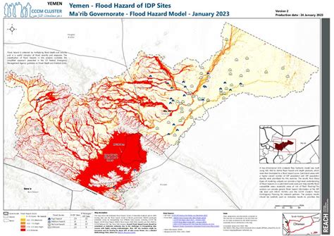 document cccm cluster yemen reach flood hazard  idp sites