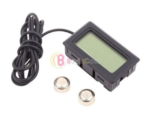 Термометр Buyincoins Digital Thermometer Temperature Sensor Lcd Display Миниатюрный термометр