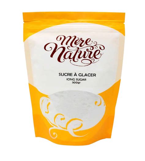 Sucre à Glacer MÈRE NATURE Aliments Merci