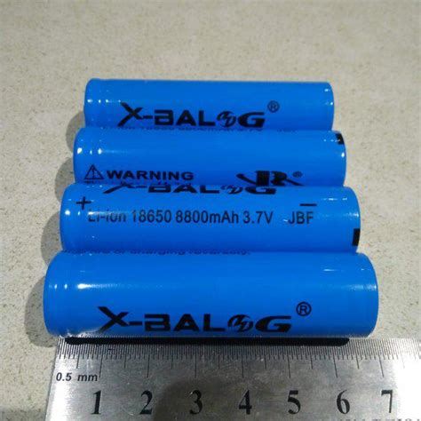 ᐉ Аккумулятор Li ion 18650 X Balog 8800 mAh 3 7 V Синий Купить в