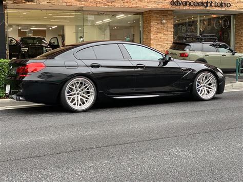 BMW M6 F06 Black With Brixton Forged CM10 Targa Aftermarket Wheels