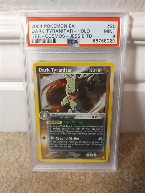 Psa Pokemon Ex Team Rocket Returns Set Dark Tyranitar Holo Card