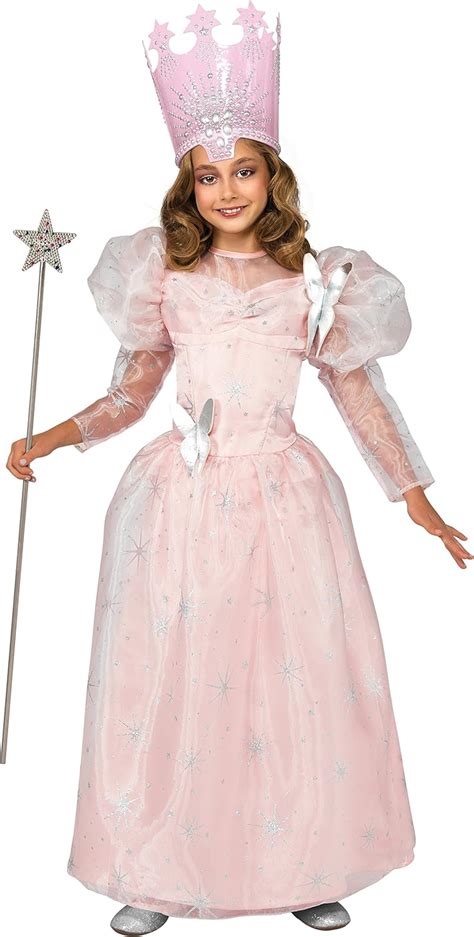 Rubie S Costume Co Wizard Of Oz Deluxe Glinda The Good Witch Costume Small 75th Anniversary