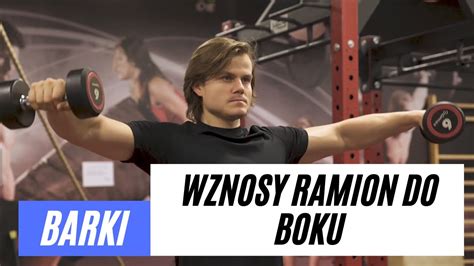 Wznosy Ramion Do Boku Barki Trening Si Owy Youtube