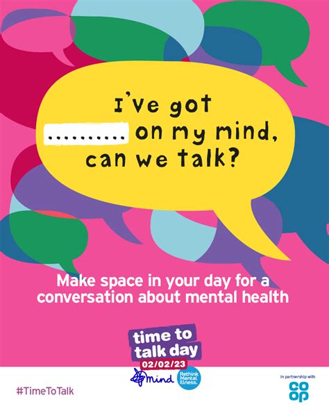 Time To Talk Day Dont Be Afraid To Chat About Mental Health