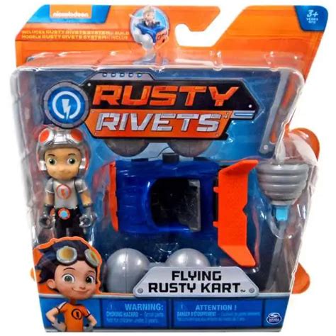 Nickelodeon Rusty Rivets Build Me Rivet System Ruby Bytes Figure Set Loose Spin Master Toywiz