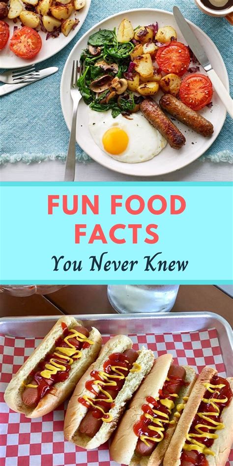 Fun Food Facts You Never Knew Our Deer Food Facts Food Good Food