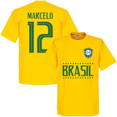 Brésil Fan Maillot Marcelo Maillots