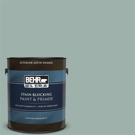 Behr Ultra Gal N Garden Vista Satin Enamel Exterior Paint