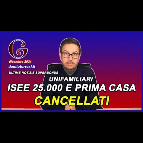 SUPERBONUS 110 Ultime Notizie Proroga Senza ISEE 25000 E Prima Casa