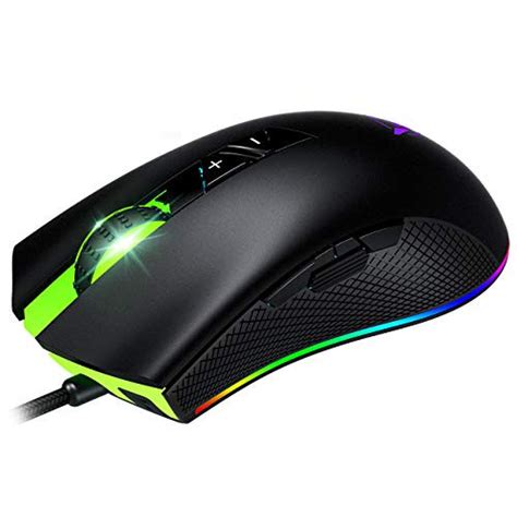 Snagshout | PICTEK RGB Gaming Mouse Wired, Adjustable 10,000 DPI, 8 Programmable Buttons-7 RGB ...