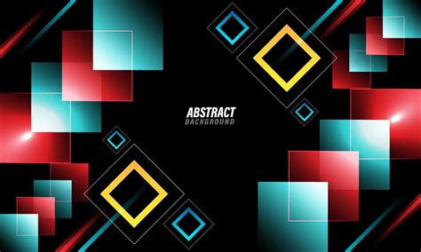 Shiny Modern Sports Background With Colorful Shapes Abstract Geometric