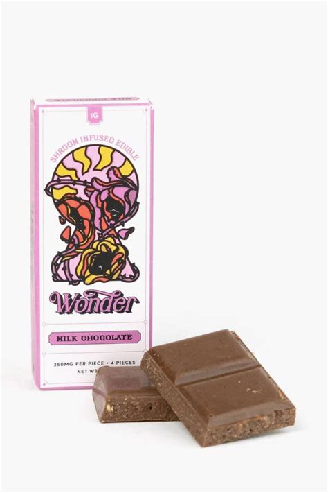 Wonder Psilocybin Milk Chocolate Bar