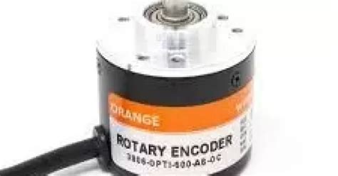 Orange Ppr Phase Incremental Optical Rotary Encoder