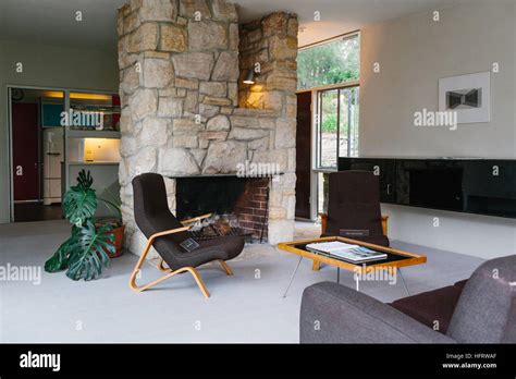 Living Room interior at Rose Seidler House, part of the Sydney Living ...