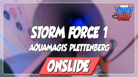 Storm Force 1 Aquamagis Plettenberg Weltweit Erste Highspeed