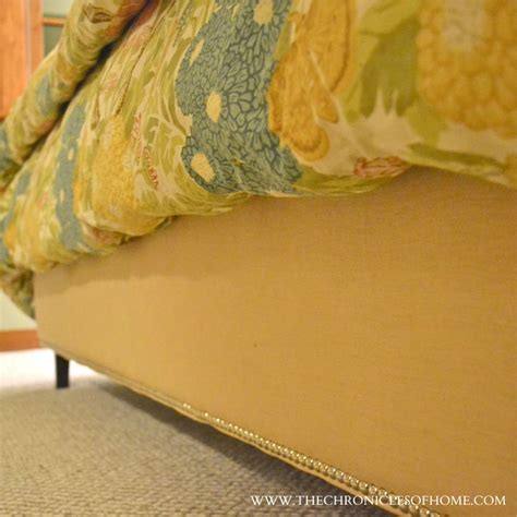 {DIY} Upholstered Bed Frame - The Chronicles of Home