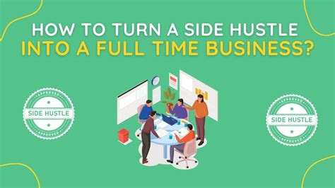 How To Turn A Side Hustle Into A Full Time Business 2024 Up The Gains