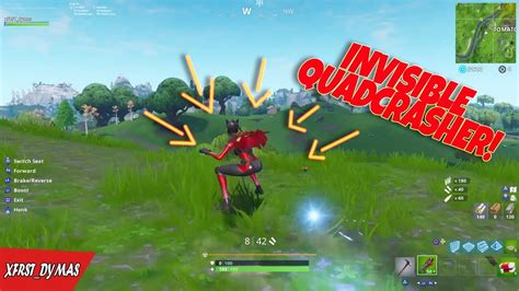 🔥glitch Invisible Quadcrasher Fortnite S7 Youtube