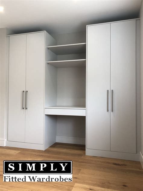 A Beautiful Dove Grey Fitted Wardrobes That Creates A Stunning Modern