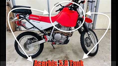 Acerbis Gallon Gas Tank Full Install For Xr L Ultimate Build