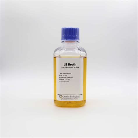 Lb Broth Miller500ml Quality Biological