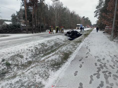 Uwaga Wypadek W Zderzeniu Busa I Osob Wki Poszkodowane Dwie Osoby