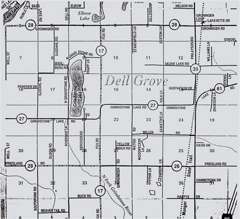 Maps And Photos Of Dell Grove Township