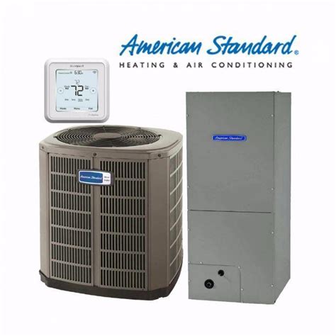 American Standard 25 Ton Silver 16 Seer With Electric Heat Tiger Air