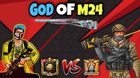 THIS PLAYER IS REAL M24 KING ONE VS ONE TDM M24 CHALLENGE ON POCO