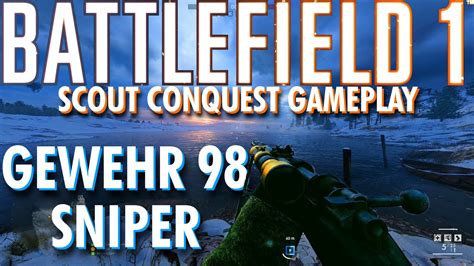 The Fastest Bullet Velocity Rifle Gewehr 98 Sniper Gameplay