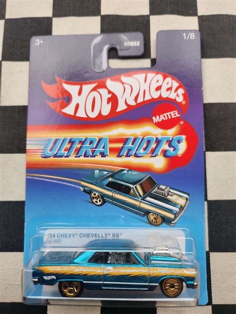 Hot Wheels Ultra Hots 64 Chevy Chevelle SS Teal Spectraflame