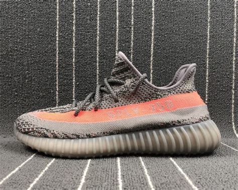 Adidas Yeezy Boost V Beluga Steel Grey Beluga Solar Red For Sale