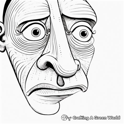 Nose Coloring Pages - Free & Printable!