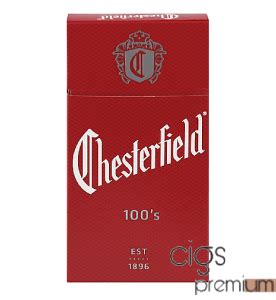 Savor The Taste Of Chesterfield Red 100s Cigarettes Premium