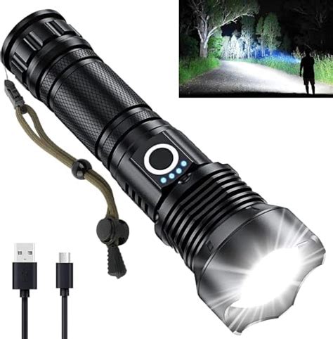 Kresal Flashlights High Lumens Tactical Rechargeable Torch