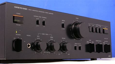 Onkyo A Integrated Amplifier Audiobaza