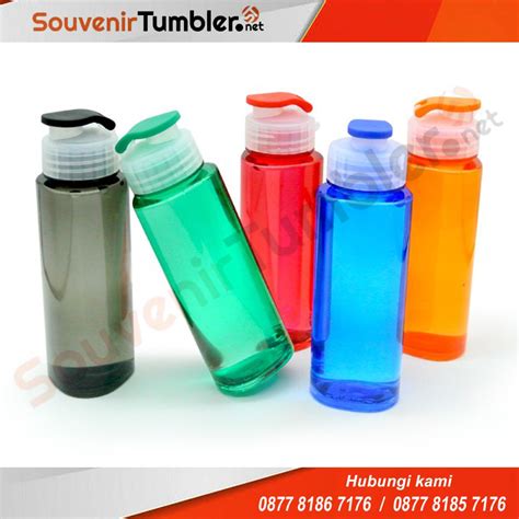 Promosi Souvenir Botol Minum Trio Hydration Water Bottle Plastic