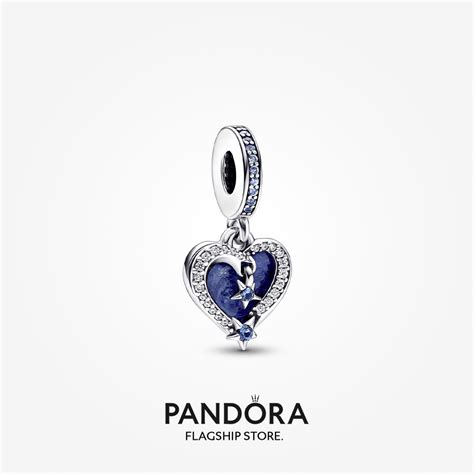 Pandora Celestial Shooting Star Heart Double Dangle Charm Shopee Malaysia